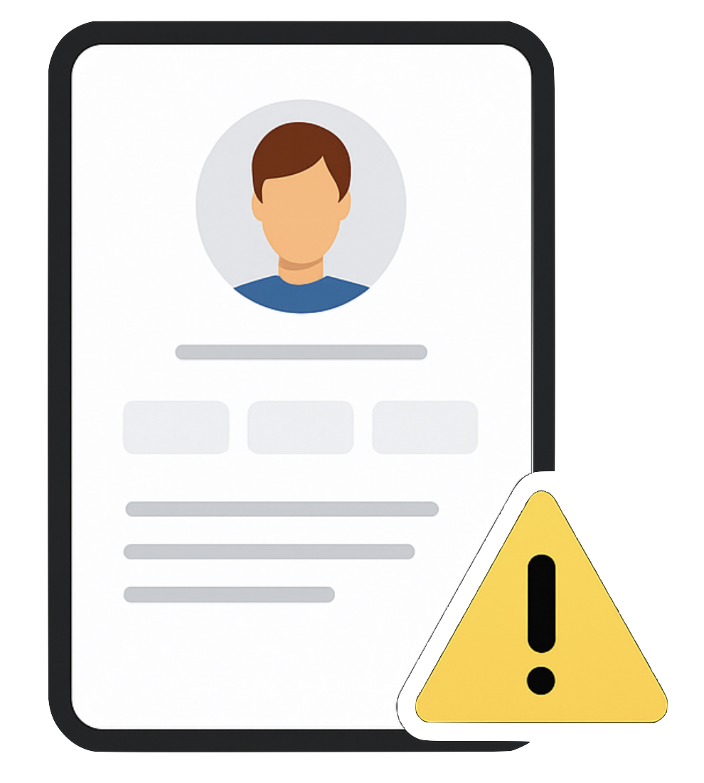 User information illustration